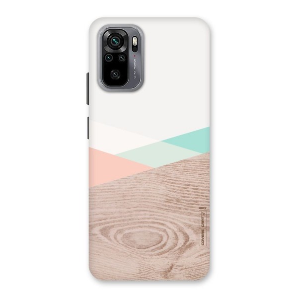 Wooden Fusion Back Case for Redmi Note 10