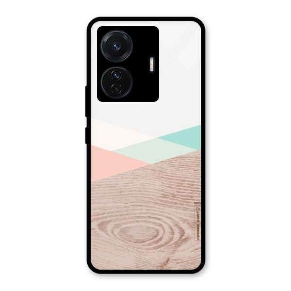 Wooden Fusion Glass Back Case for Vivo T1 Pro