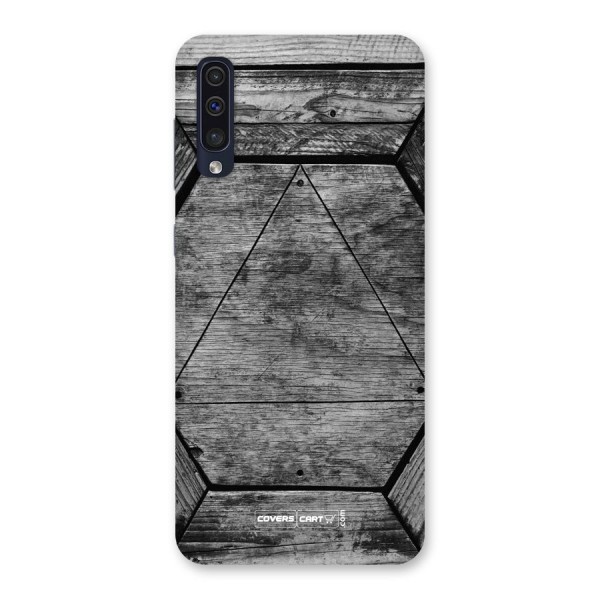 Wooden Hexagon Back Case for Galaxy A50