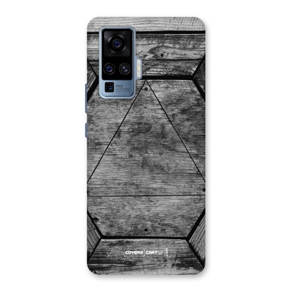 Wooden Hexagon Back Case for Vivo X50 Pro