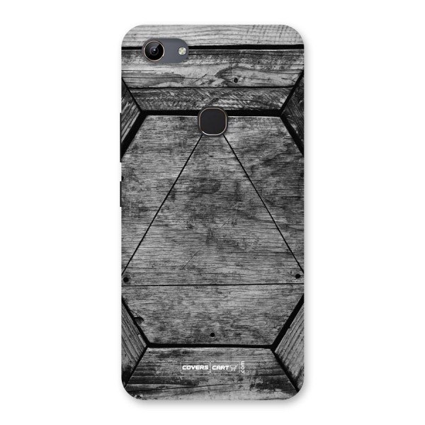 Wooden Hexagon Back Case for Vivo Y81