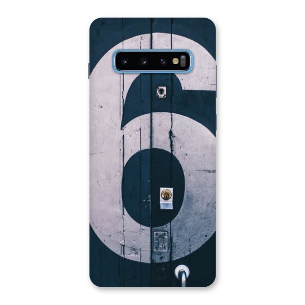 Wooden Six Back Case for Galaxy S10 Plus