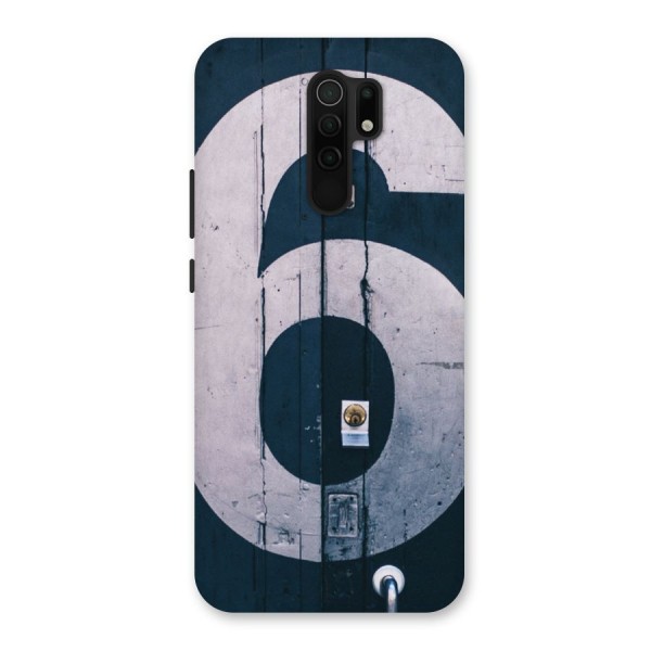 Wooden Six Back Case for Redmi 9 Prime