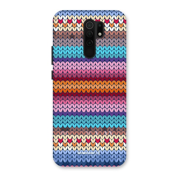 Woolen Back Case for Redmi 9 Prime