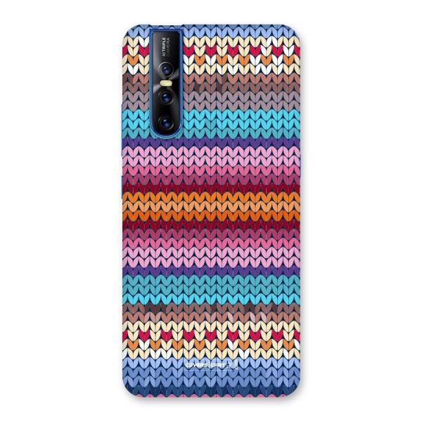 Woolen Back Case for Vivo V15 Pro