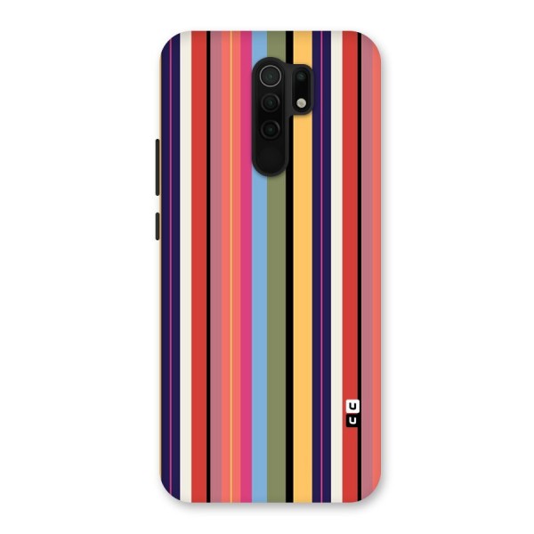 Wrapping Stripes Back Case for Redmi 9 Prime