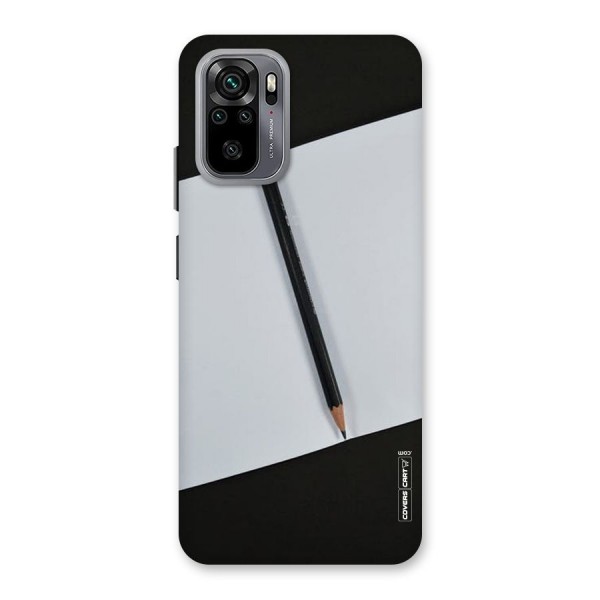 Write Your Thoughts Back Case for Redmi Note 10