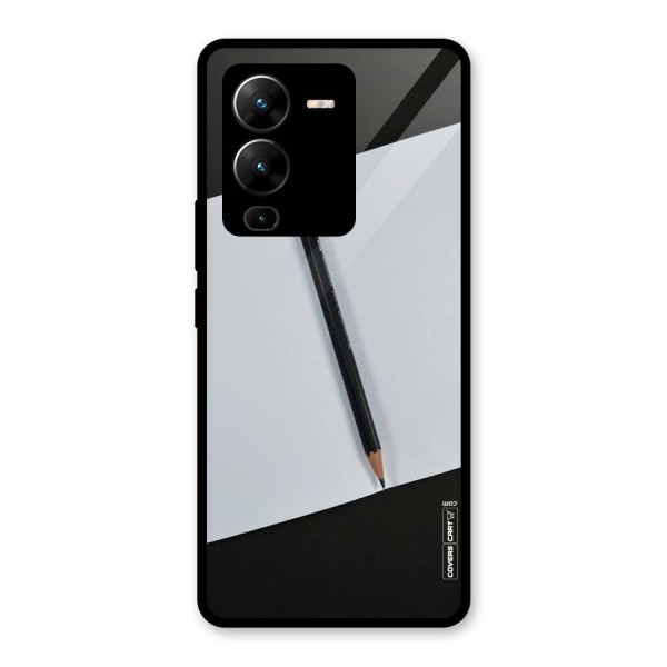 Write Your Thoughts Glass Back Case for Vivo V25 Pro