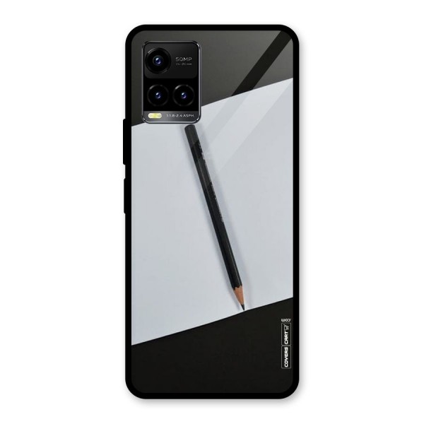 Write Your Thoughts Glass Back Case for Vivo Y21 2021