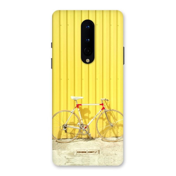 Yellow Cycle Classic Back Case for OnePlus 8