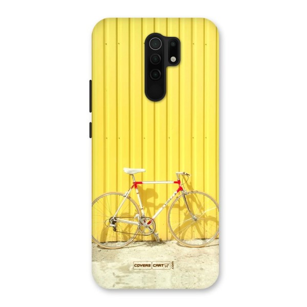 Yellow Cycle Classic Back Case for Redmi 9 Prime