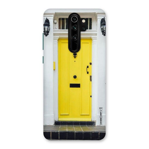 Yellow Door Back Case for Redmi Note 8 Pro