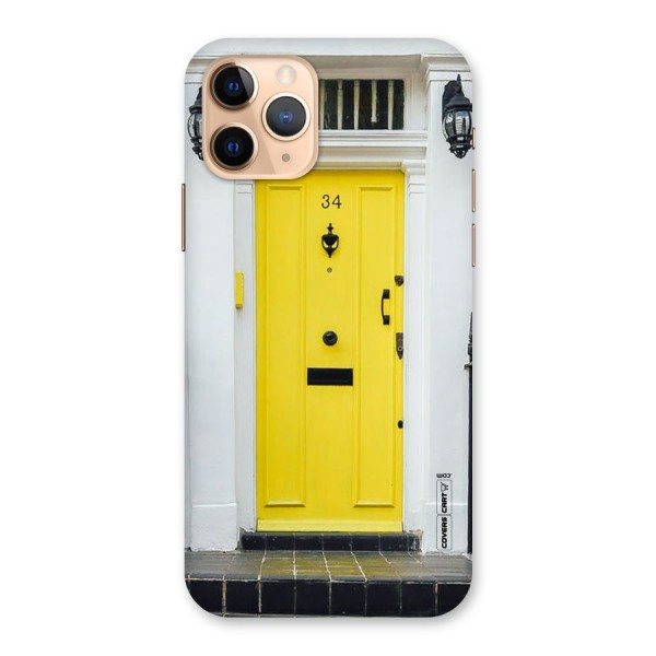 Yellow Door Back Case for iPhone 11 Pro