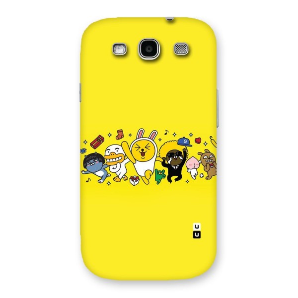 Yellow Friends Back Case for Galaxy S3 Neo