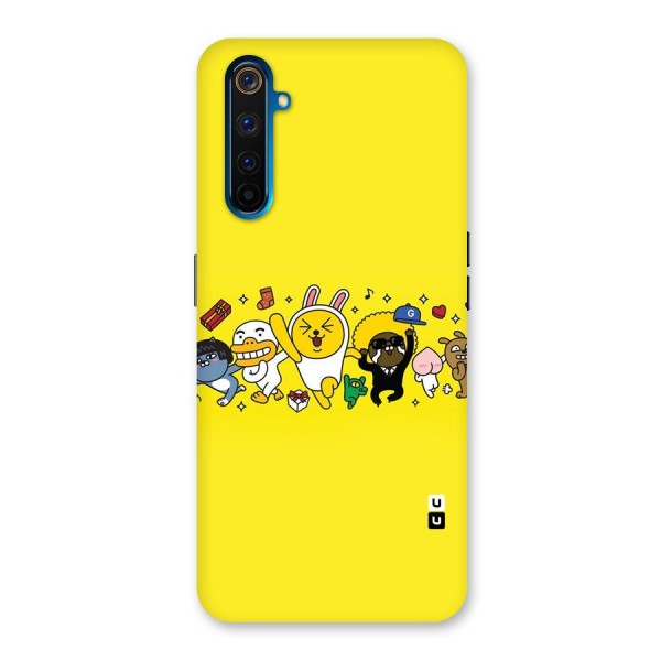 Yellow Friends Back Case for Realme 6 Pro