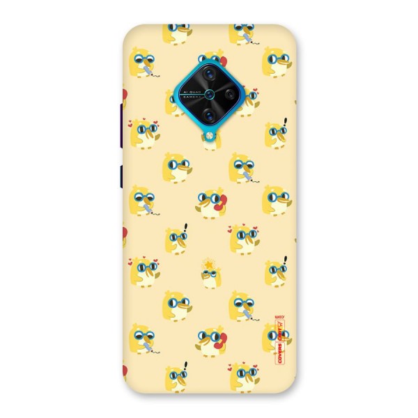 Yellow Parrot Back Case for Vivo S1 Pro