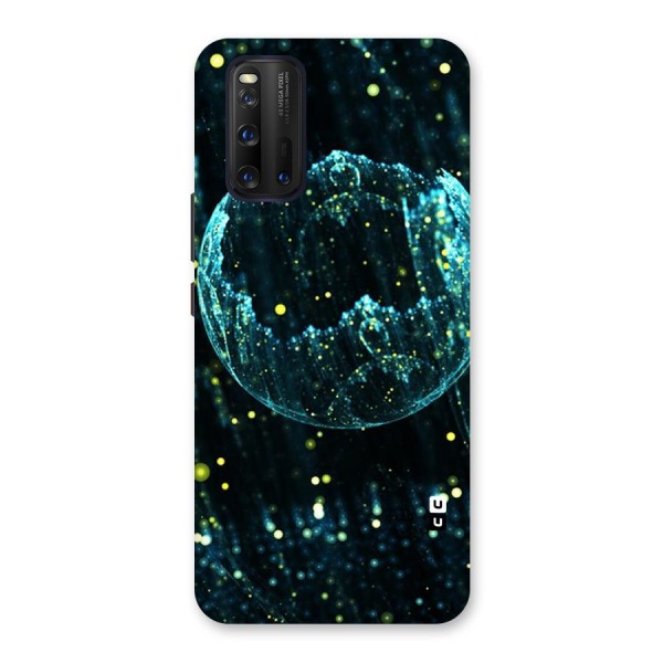 Yellow Rain Back Case for Vivo iQOO 3