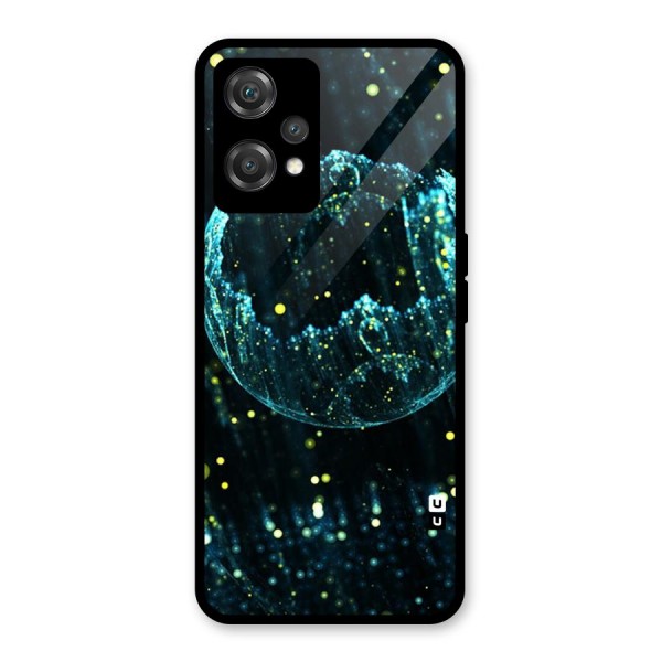 Yellow Rain Glass Back Case for OnePlus Nord CE 2 Lite 5G