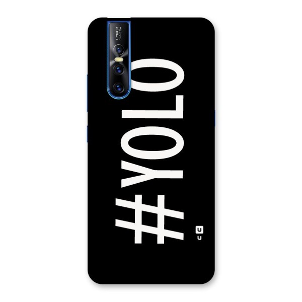 Yolo Back Case for Vivo V15 Pro