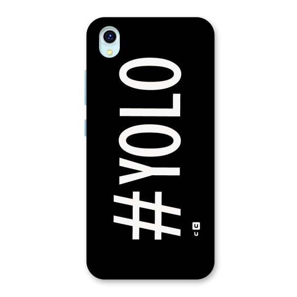 Yolo Back Case for Vivo Y1s