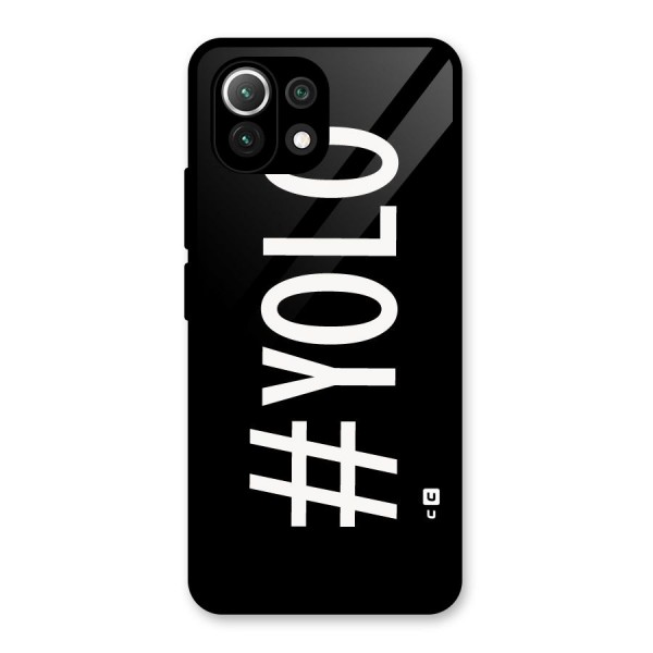 Yolo Glass Back Case for Mi 11 Lite NE 5G