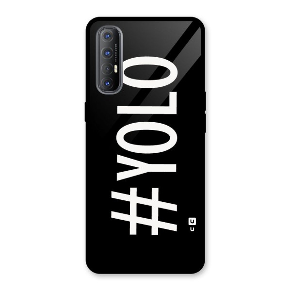 Yolo Glass Back Case for Oppo Reno3 Pro