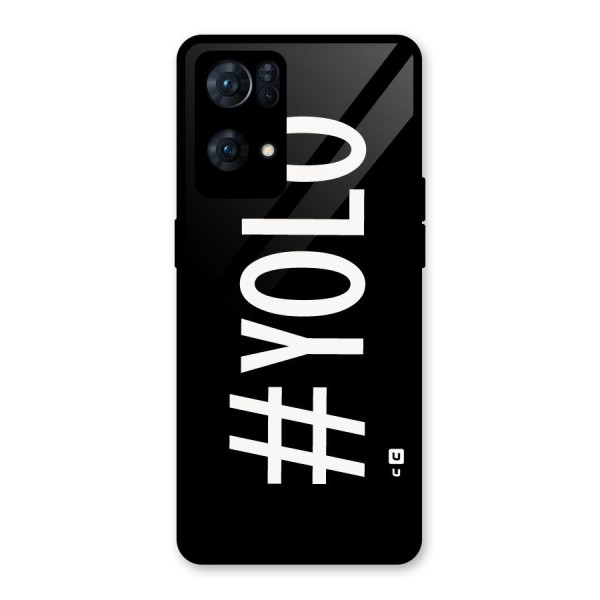 Yolo Glass Back Case for Oppo Reno7 Pro 5G