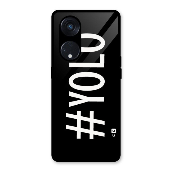 Yolo Glass Back Case for Reno8 T 5G