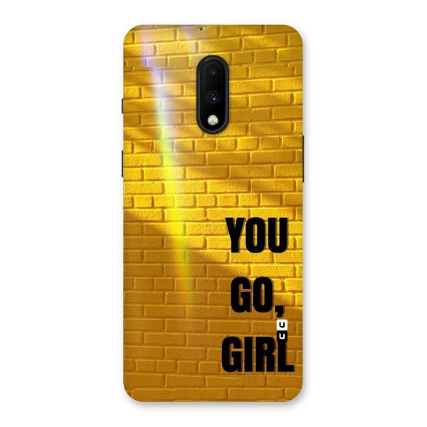 You Go Girl Wall Back Case for OnePlus 7