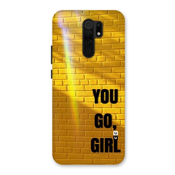 You Go Girl Wall Back Case for Redmi 9 Prime