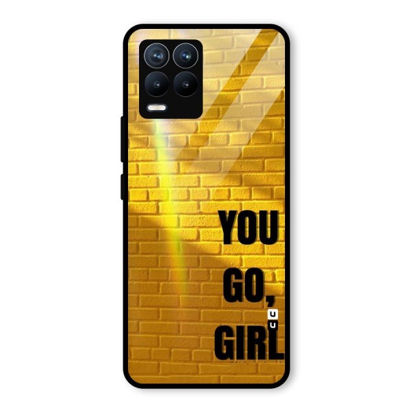 You Go Girl Wall Glass Back Case for Realme 8