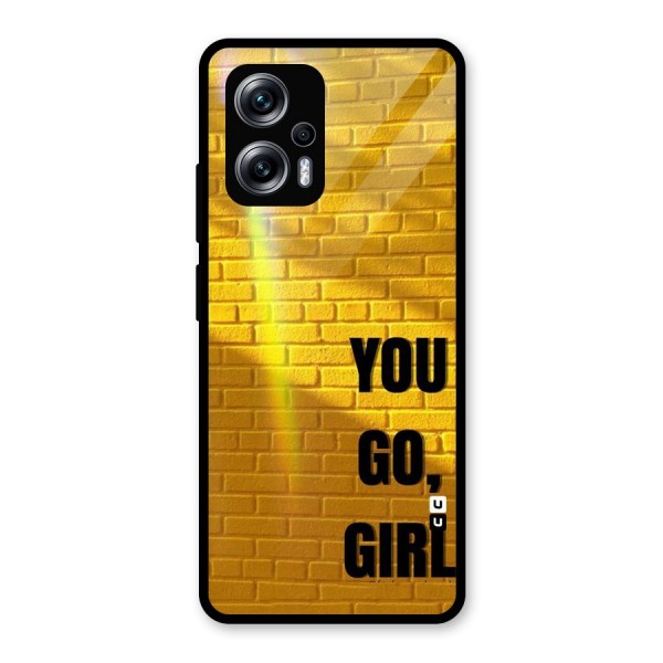 You Go Girl Wall Glass Back Case for Redmi K50i