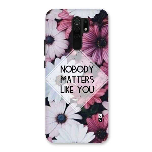 You Matter Back Case for Redmi 9 Prime