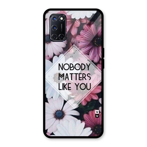 You Matter Glass Back Case for Oppo A52