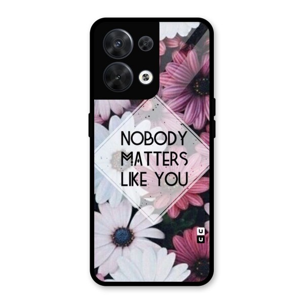 You Matter Glass Back Case for Oppo Reno8 5G