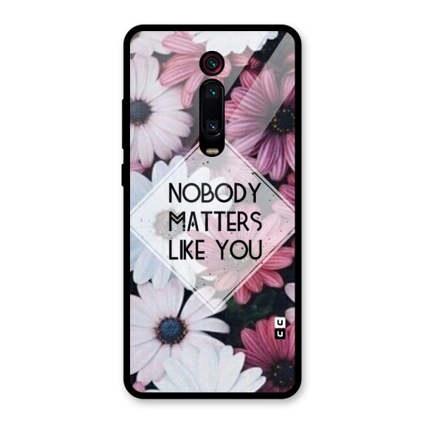 You Matter Glass Back Case for Redmi K20 Pro