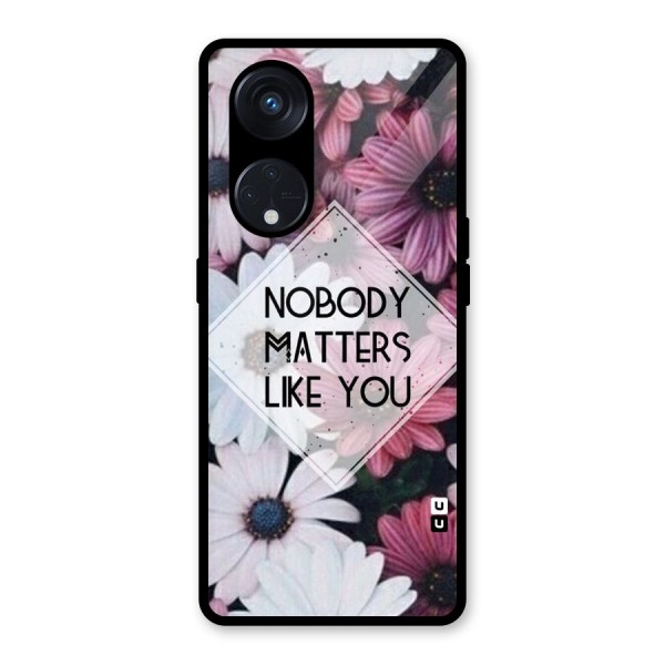 You Matter Glass Back Case for Reno8 T 5G