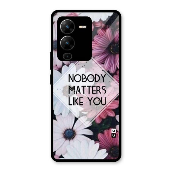 You Matter Glass Back Case for Vivo V25 Pro