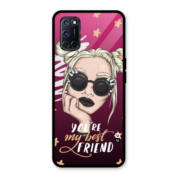 You My Best Friend Glass Back Case for Oppo A52