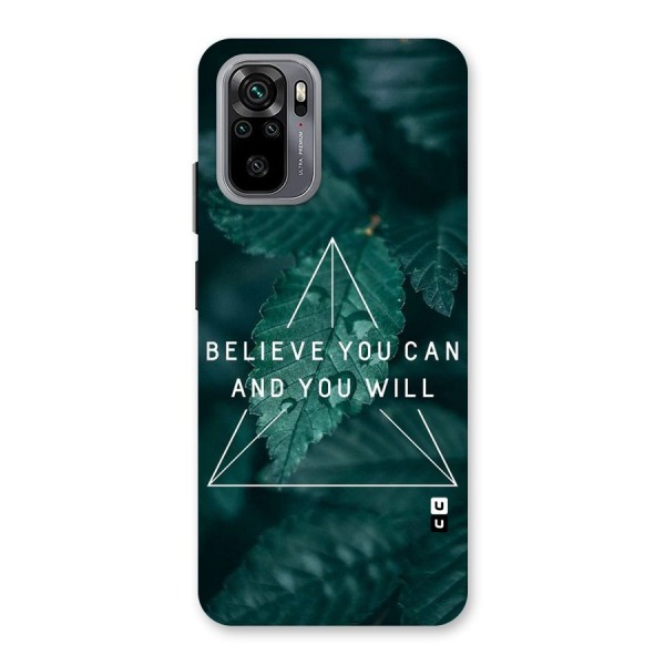 You Will Back Case for Redmi Note 10