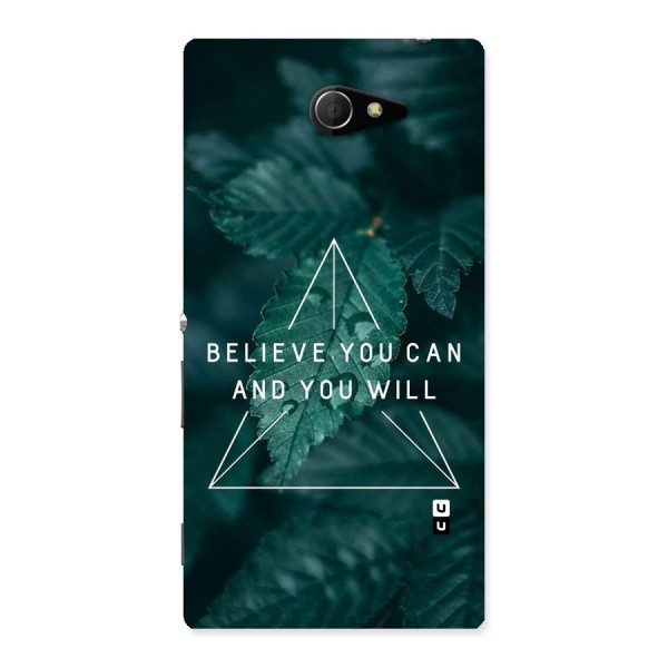 You Will Back Case for Sony Xperia M2