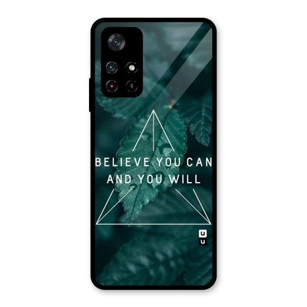 You Will Glass Back Case for Poco M4 Pro 5G