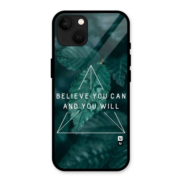You Will Glass Back Case for iPhone 13