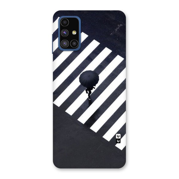 Zebra Walking Back Case for Galaxy M51