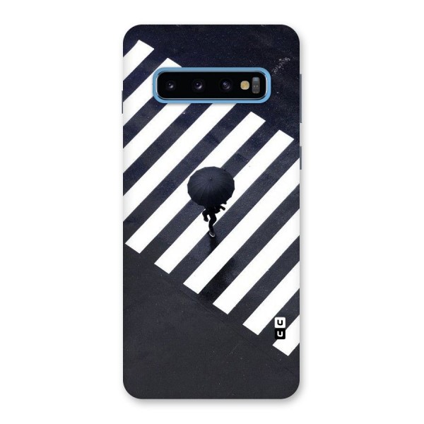 Zebra Walking Back Case for Galaxy S10