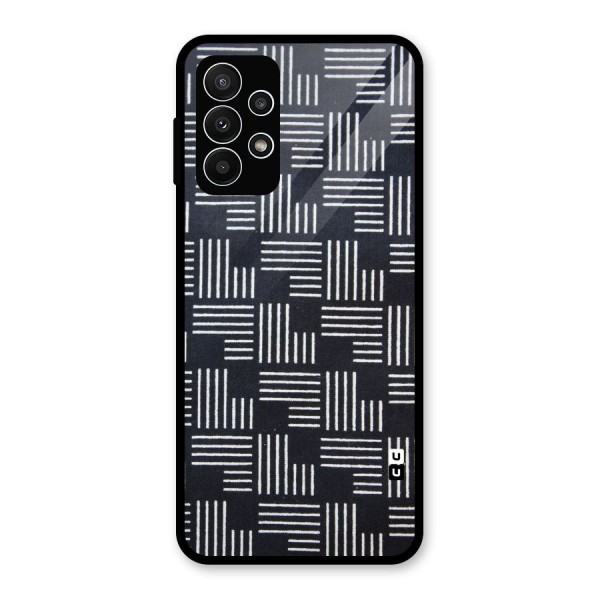 Zig Zag Hierarchy Glass Back Case for Galaxy A23