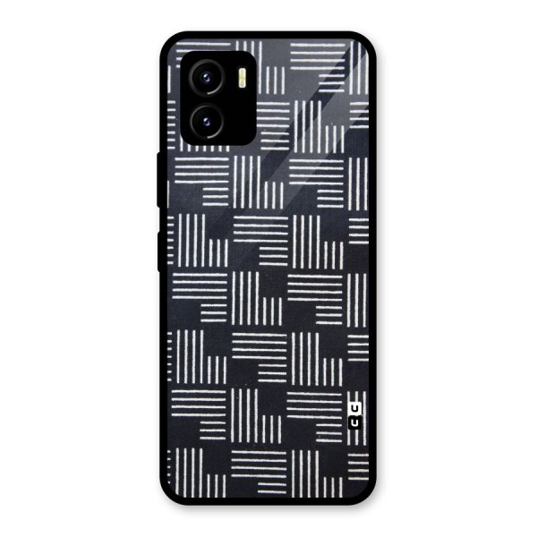 Zig Zag Hierarchy Glass Back Case for Vivo Y15s