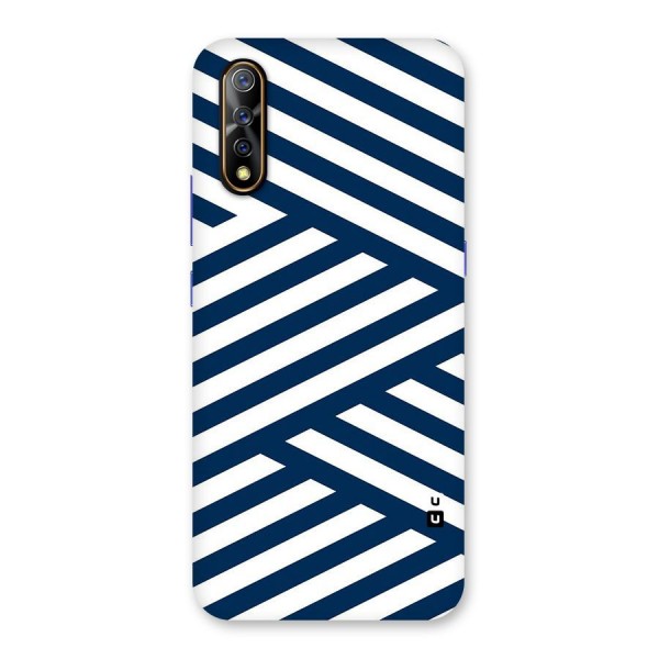 Zip Zap Pattern Back Case for Vivo Z1x