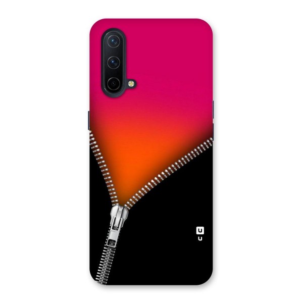 Zipper Print Back Case for OnePlus Nord CE 5G