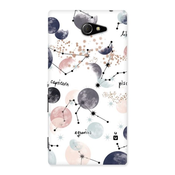 Zodiac Back Case for Sony Xperia M2